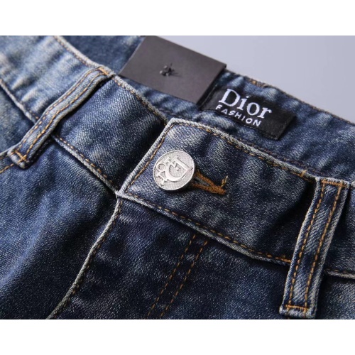 Replica Christian Dior Jeans For Men #1248588 $45.00 USD for Wholesale