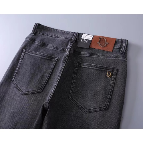 Replica Christian Dior Jeans For Men #1248593 $45.00 USD for Wholesale