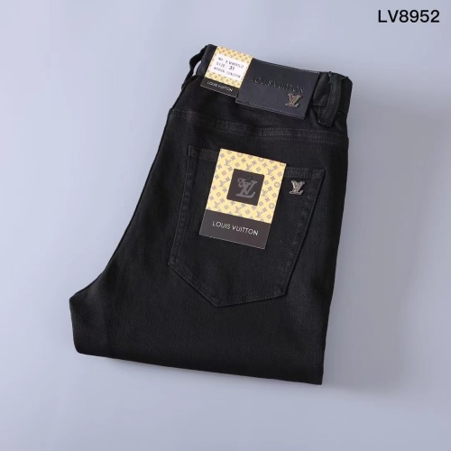 Louis Vuitton LV Jeans For Men #1248596 $45.00 USD, Wholesale Replica Louis Vuitton LV Jeans