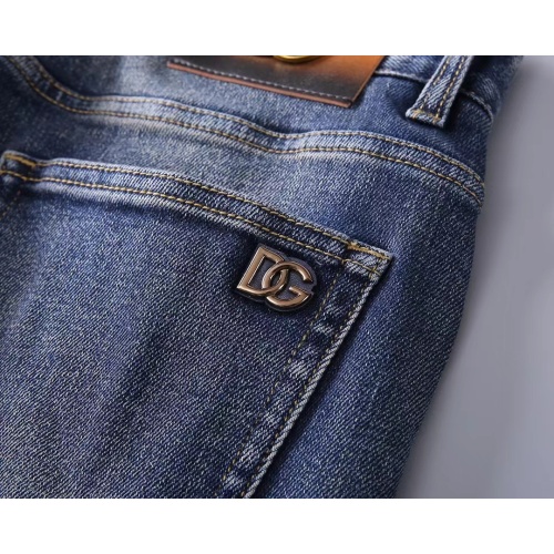 Replica Dolce & Gabbana D&G Jeans For Men #1248599 $45.00 USD for Wholesale