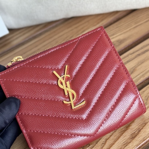 Yves Saint Laurent AAA Quality Wallets #1248601 $85.00 USD, Wholesale Replica Yves Saint Laurent AAA Wallets