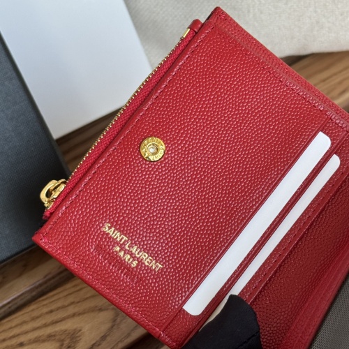 Replica Yves Saint Laurent AAA Quality Wallets #1248602 $85.00 USD for Wholesale