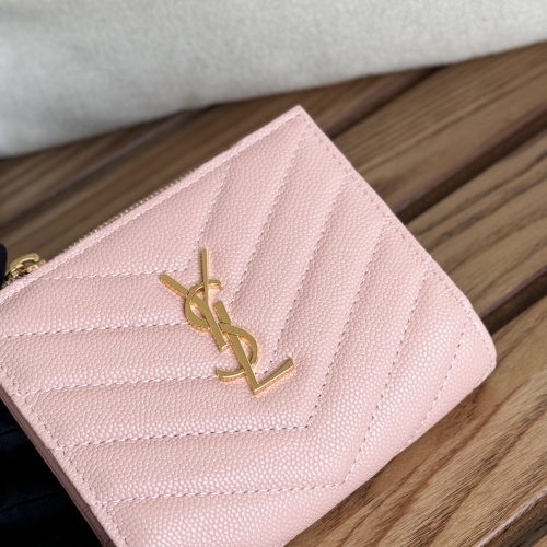 Yves Saint Laurent AAA Quality Wallets #1248604 $85.00 USD, Wholesale Replica Yves Saint Laurent AAA Wallets