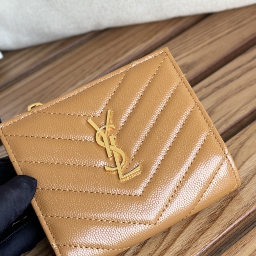 Yves Saint Laurent AAA Quality Wallets #1248606 $85.00 USD, Wholesale Replica Yves Saint Laurent AAA Wallets