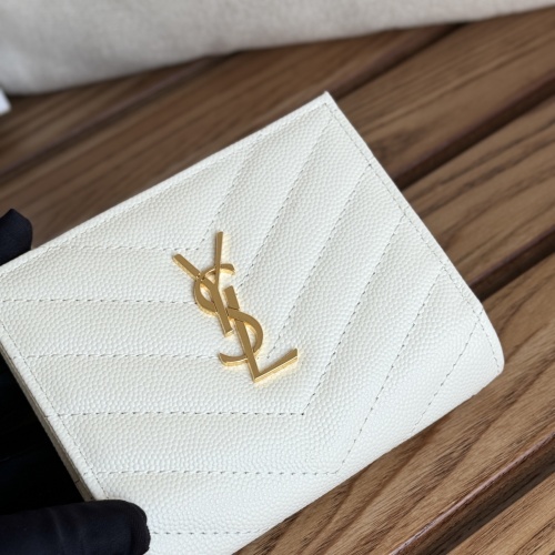 Yves Saint Laurent AAA Quality Wallets #1248610 $85.00 USD, Wholesale Replica Yves Saint Laurent AAA Wallets