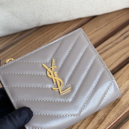 Yves Saint Laurent AAA Quality Wallets #1248612 $85.00 USD, Wholesale Replica Yves Saint Laurent AAA Wallets