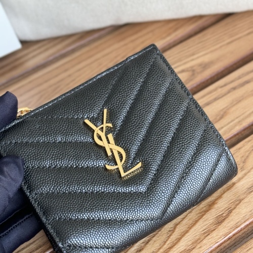 Yves Saint Laurent AAA Quality Wallets #1248613 $85.00 USD, Wholesale Replica Yves Saint Laurent AAA Wallets