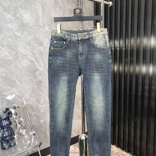 Replica Christian Dior Jeans For Men #1248618 $45.00 USD for Wholesale