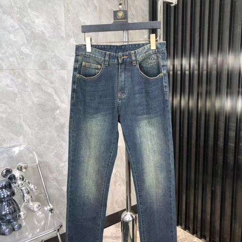 Replica Louis Vuitton LV Jeans For Men #1248621 $45.00 USD for Wholesale