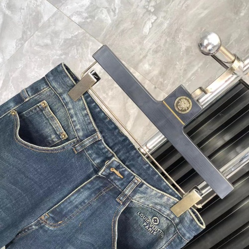 Replica Louis Vuitton LV Jeans For Men #1248621 $45.00 USD for Wholesale