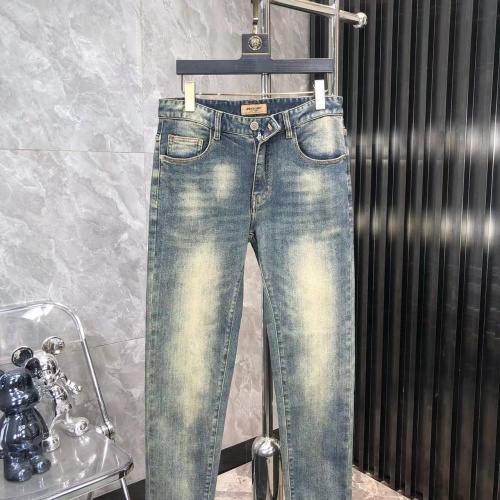 Replica Burberry Jeans For Men #1248626 $45.00 USD for Wholesale