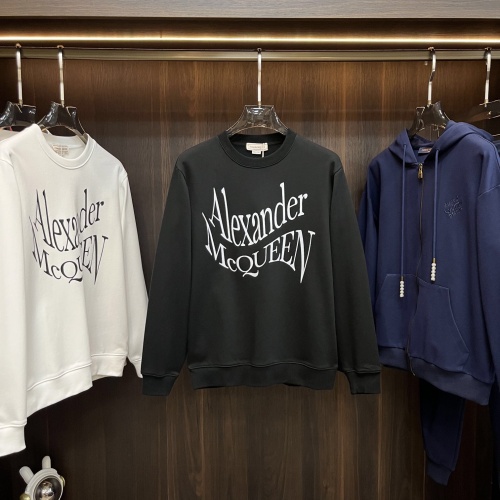 Alexander McQueen Hoodies Long Sleeved For Men #1248631 $80.00 USD, Wholesale Replica Alexander McQueen Hoodies