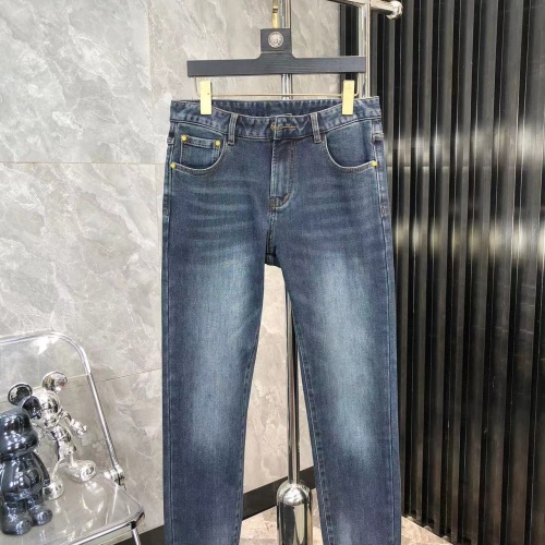 Replica Gucci Jeans For Men #1248634 $45.00 USD for Wholesale