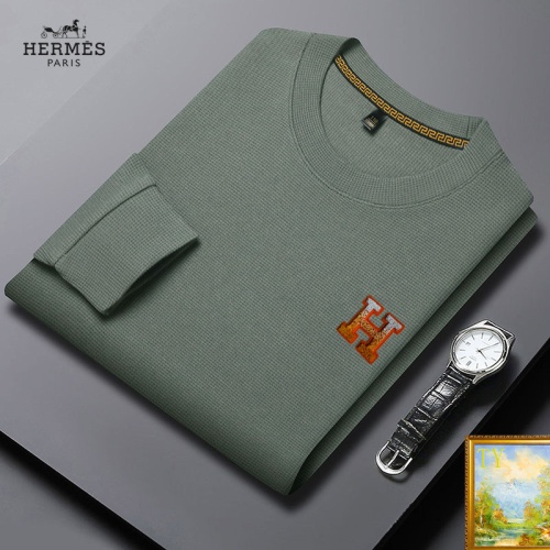 Hermes Hoodies Long Sleeved For Men #1248642 $40.00 USD, Wholesale Replica Hermes Hoodies