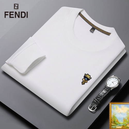 Fendi Hoodies Long Sleeved For Men #1248644 $40.00 USD, Wholesale Replica Fendi Hoodies