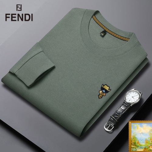 Fendi Hoodies Long Sleeved For Men #1248646 $40.00 USD, Wholesale Replica Fendi Hoodies