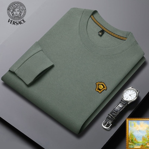 Versace Hoodies Long Sleeved For Men #1248658 $40.00 USD, Wholesale Replica Versace Hoodies