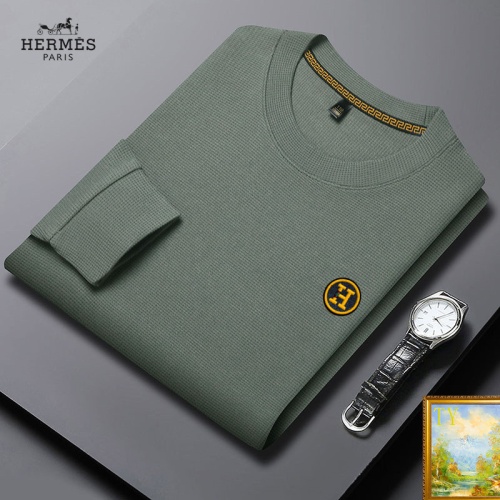 Hermes Hoodies Long Sleeved For Men #1248662 $40.00 USD, Wholesale Replica Hermes Hoodies