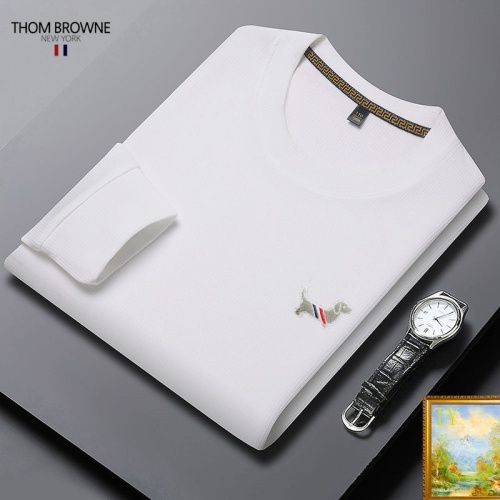 Thom Browne TB Hoodies Long Sleeved For Men #1248664 $40.00 USD, Wholesale Replica Thom Browne TB Hoodies