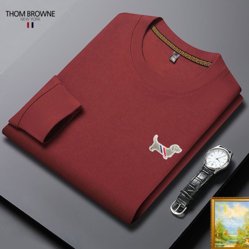 Thom Browne TB Hoodies Long Sleeved For Men #1248667 $40.00 USD, Wholesale Replica Thom Browne TB Hoodies