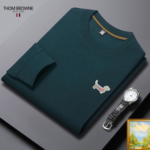 Thom Browne TB Hoodies Long Sleeved For Men #1248669 $40.00 USD, Wholesale Replica Thom Browne TB Hoodies