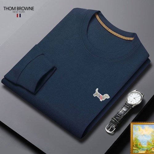 Thom Browne TB Hoodies Long Sleeved For Men #1248670 $40.00 USD, Wholesale Replica Thom Browne TB Hoodies