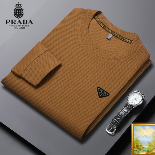 Prada Hoodies Long Sleeved For Men #1248695 $40.00 USD, Wholesale Replica Prada Hoodies