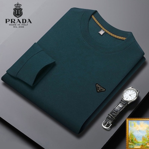 Prada Hoodies Long Sleeved For Men #1248698 $40.00 USD, Wholesale Replica Prada Hoodies