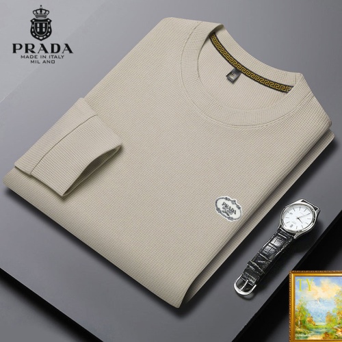 Prada Hoodies Long Sleeved For Men #1248702 $40.00 USD, Wholesale Replica Prada Hoodies