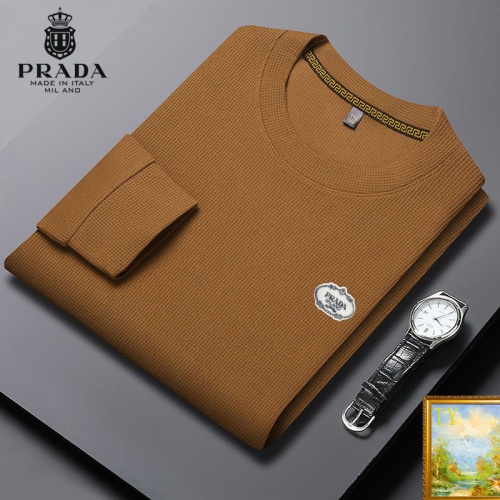 Prada Hoodies Long Sleeved For Men #1248703 $40.00 USD, Wholesale Replica Prada Hoodies