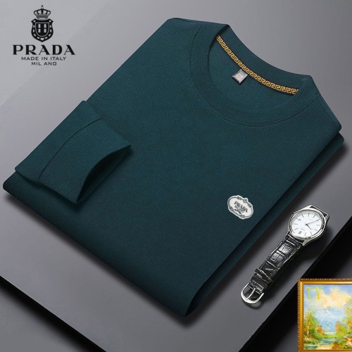 Prada Hoodies Long Sleeved For Men #1248706 $40.00 USD, Wholesale Replica Prada Hoodies