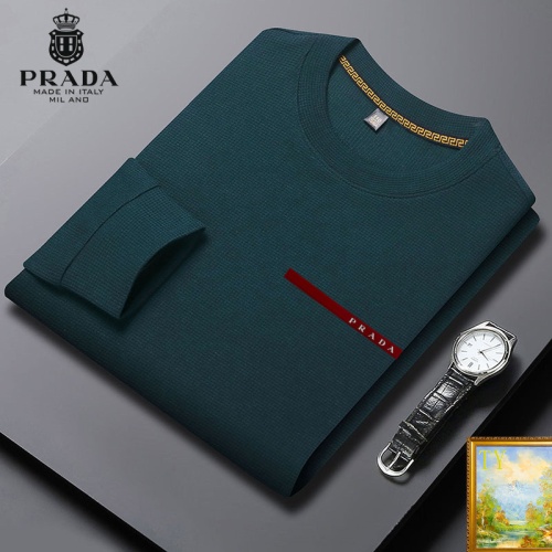 Prada Hoodies Long Sleeved For Men #1248714 $40.00 USD, Wholesale Replica Prada Hoodies