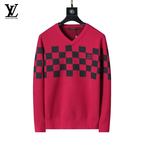 Louis Vuitton LV Sweaters Long Sleeved For Men #1248717 $45.00 USD, Wholesale Replica Louis Vuitton LV Sweaters