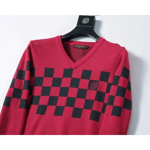 Replica Louis Vuitton LV Sweaters Long Sleeved For Men #1248717 $45.00 USD for Wholesale