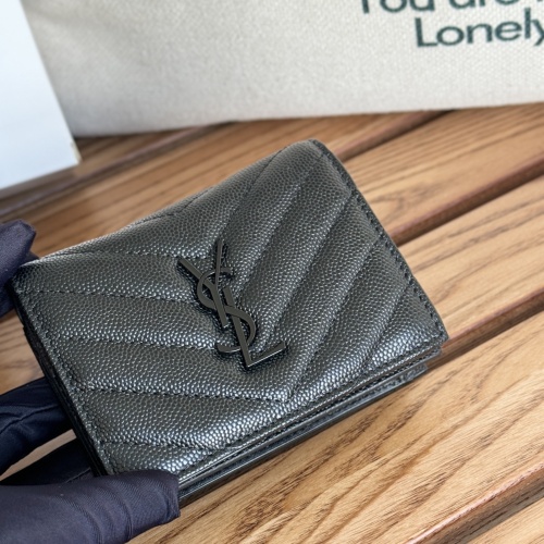 Yves Saint Laurent AAA Quality Wallets #1248719 $88.00 USD, Wholesale Replica Yves Saint Laurent AAA Wallets