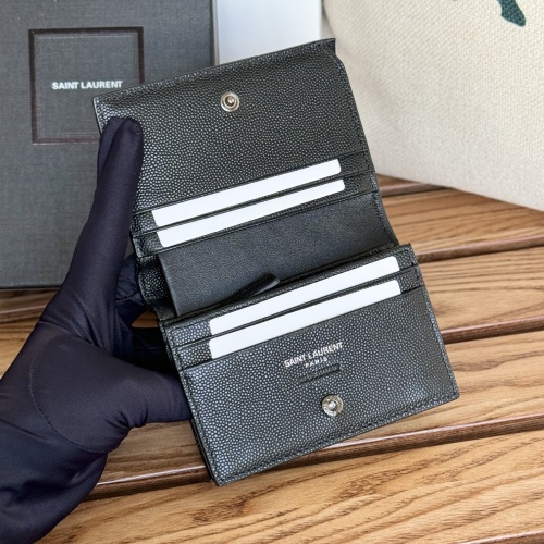 Replica Yves Saint Laurent AAA Quality Wallets #1248719 $88.00 USD for Wholesale