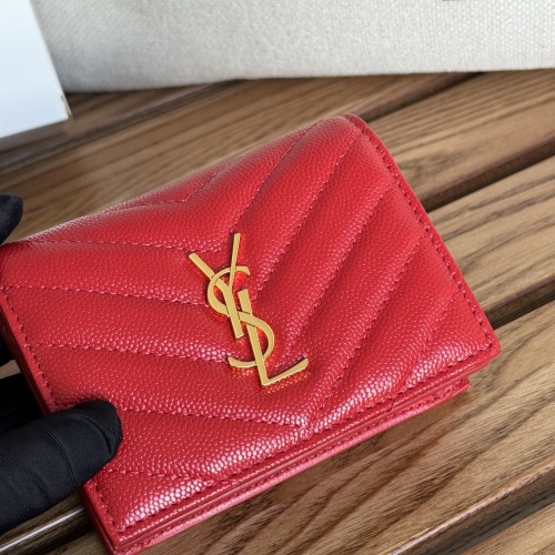 Yves Saint Laurent AAA Quality Wallets #1248727 $88.00 USD, Wholesale Replica Yves Saint Laurent AAA Wallets