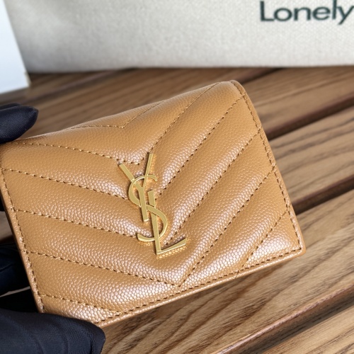 Yves Saint Laurent AAA Quality Wallets #1248728 $88.00 USD, Wholesale Replica Yves Saint Laurent AAA Wallets