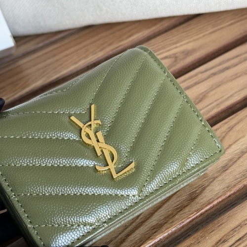 Yves Saint Laurent AAA Quality Wallets #1248731 $88.00 USD, Wholesale Replica Yves Saint Laurent AAA Wallets