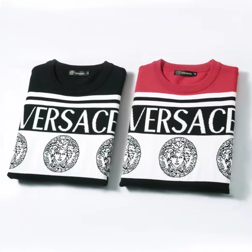 Replica Versace Sweaters Long Sleeved For Men #1248738 $45.00 USD for Wholesale