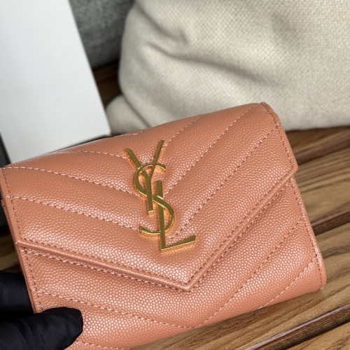 Yves Saint Laurent AAA Quality Wallets #1248740 $82.00 USD, Wholesale Replica Yves Saint Laurent AAA Wallets