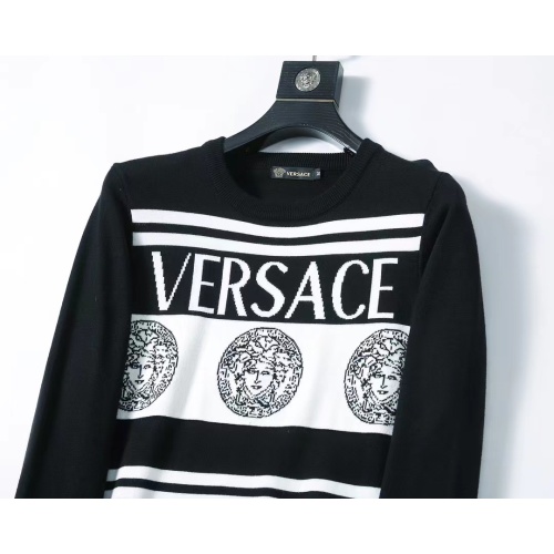 Replica Versace Sweaters Long Sleeved For Men #1248741 $45.00 USD for Wholesale