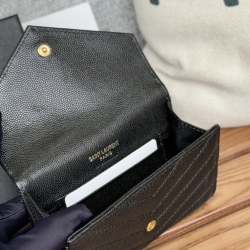 Replica Yves Saint Laurent AAA Quality Wallets #1248747 $82.00 USD for Wholesale