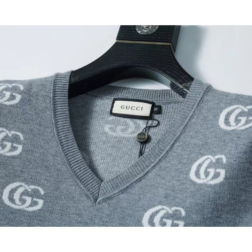 Replica Gucci Sweaters Long Sleeved For Men #1248755 $45.00 USD for Wholesale