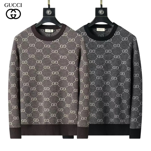 Replica Gucci Sweaters Long Sleeved For Men #1248756 $45.00 USD for Wholesale