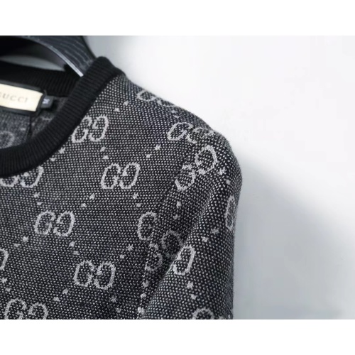 Replica Gucci Sweaters Long Sleeved For Men #1248757 $45.00 USD for Wholesale