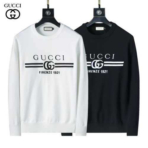 Replica Gucci Sweaters Long Sleeved For Men #1248758 $45.00 USD for Wholesale