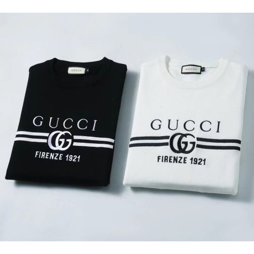 Replica Gucci Sweaters Long Sleeved For Men #1248758 $45.00 USD for Wholesale