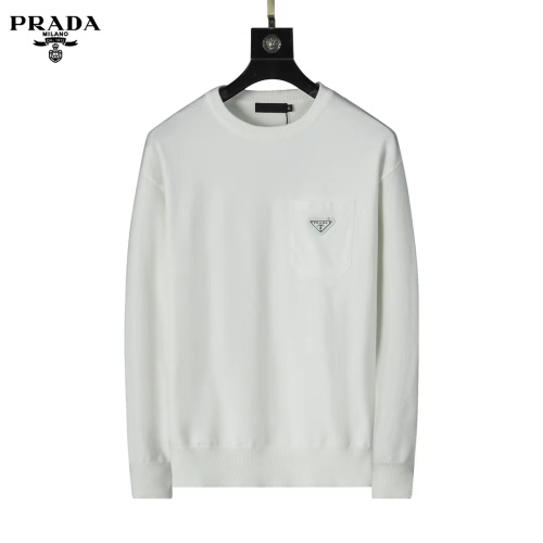 Prada Sweater Long Sleeved For Men #1248761 $45.00 USD, Wholesale Replica Prada Sweater