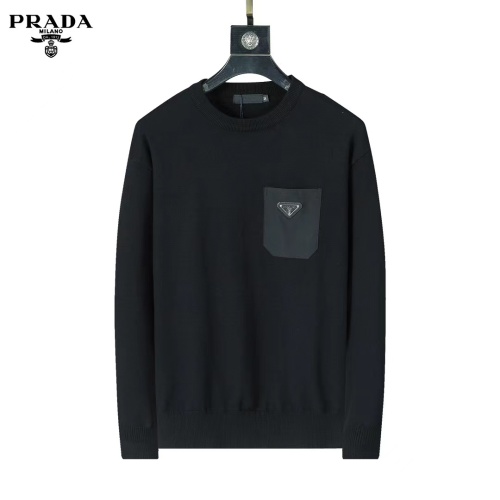 Prada Sweater Long Sleeved For Men #1248762 $45.00 USD, Wholesale Replica Prada Sweater